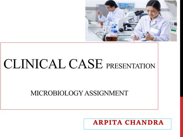 Clinical case presentation, Proteus mirabilis.pptx