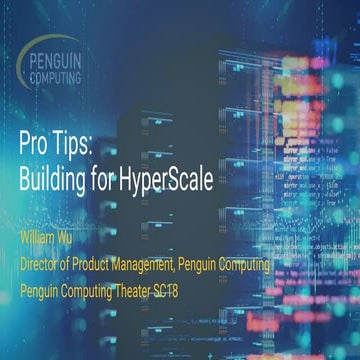 Pro Tips: Building for Hyperscale