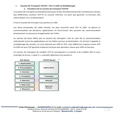 Protocoles de couche Application! Connaissance des APPLICATIONS