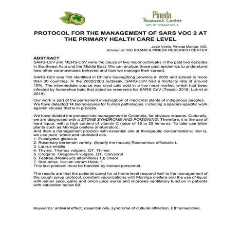 PROTOCOL FOR THE MANAGEMENT OF SARS VOC 2 AT THE PRIMARY HEALTH CARE LEVEL.pdf