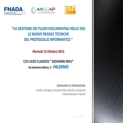 Le nuove regole tecniche del protocollo informatico