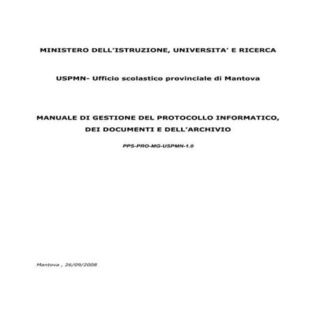 Protocollo informatico manuale_usp_mantova