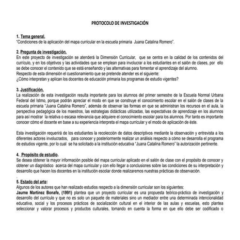 Protocolo de investigación   