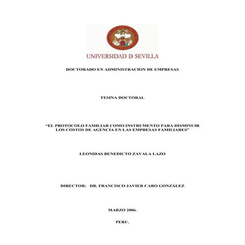 Empresa Familiar & Protocolo Familiar