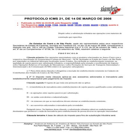 Protocolo 21 2008 sp ce