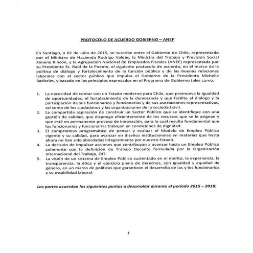 Protocolo anef gobierno