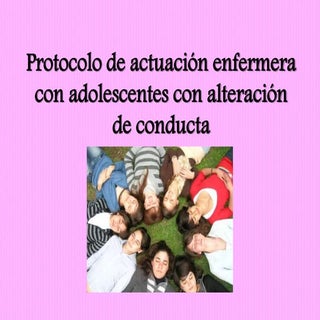 Protocolo de actuación enfermera en...