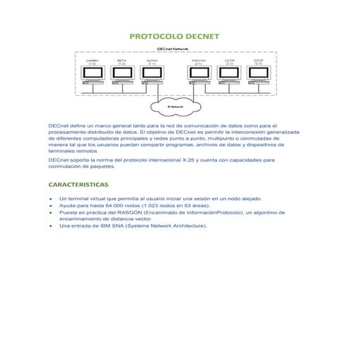 Protocolo dec net | DOCX