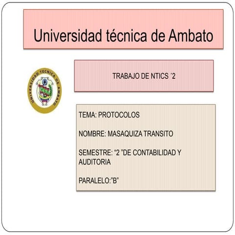 Protocolo de comunicacion