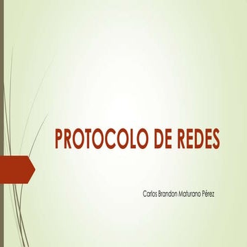 Protocolo de redes