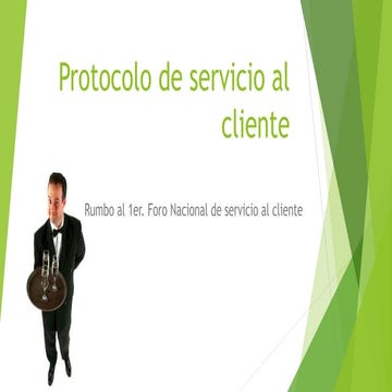Protocolo de servicio al cliente