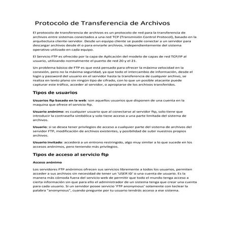 Protocolo de transferencia de archivos