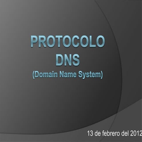 Protocolo dns
