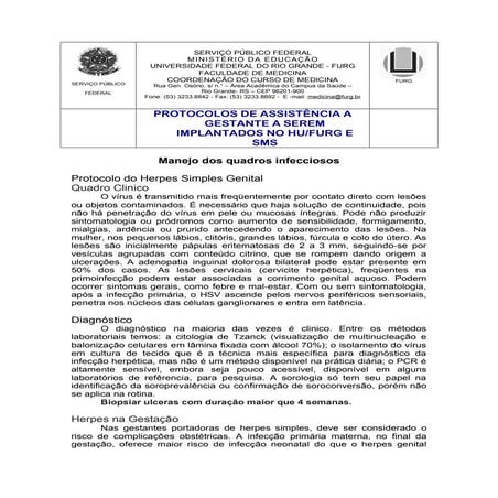 Protocolo do herpes