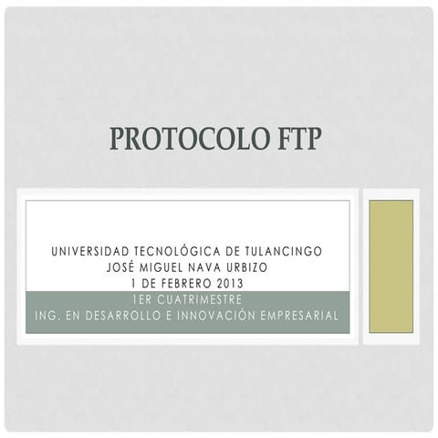 Protocolo ftp