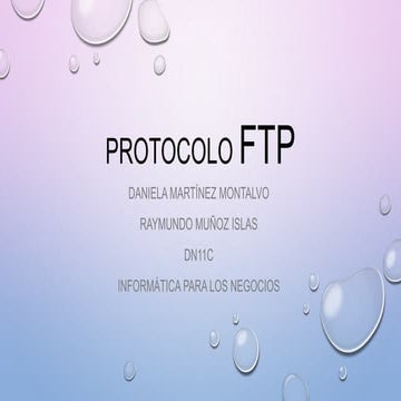 Protocolo ftp | PPTX