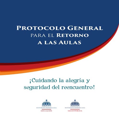 Protocolo general para el retorno a las aulas web final