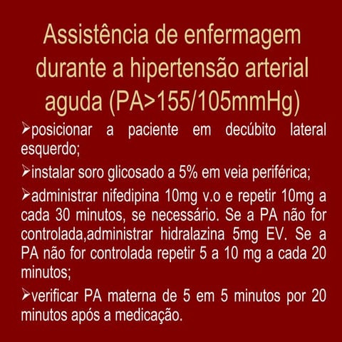Protocolo hipertensão