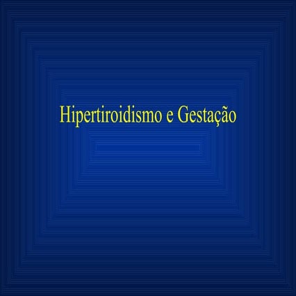 Protocolo hipertiroidismo