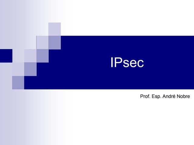 Protocolo IPsec
