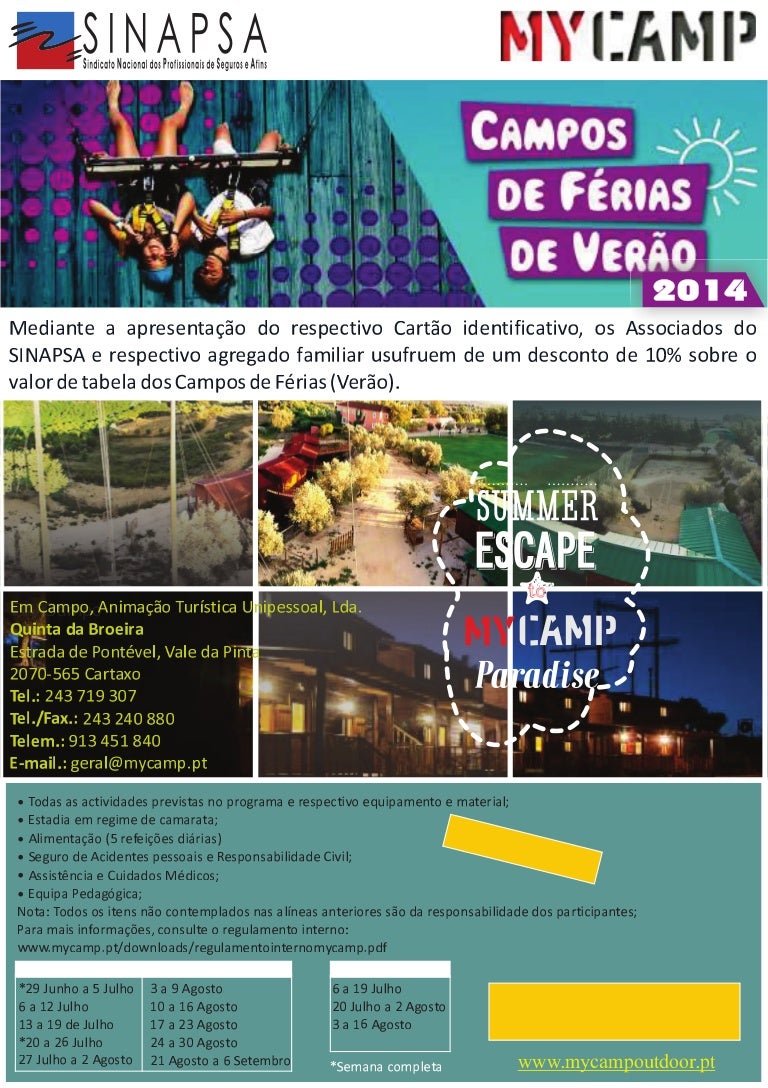 Protocolo Mycamp Ferias 14