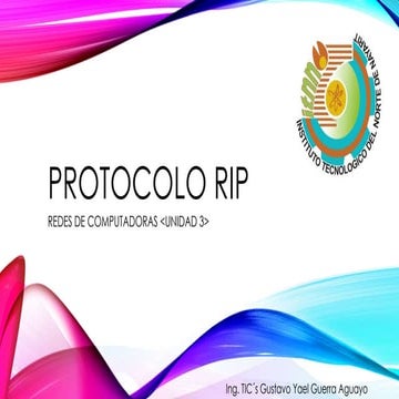 Protocolo rip- unidad 3- cisco | PPTX