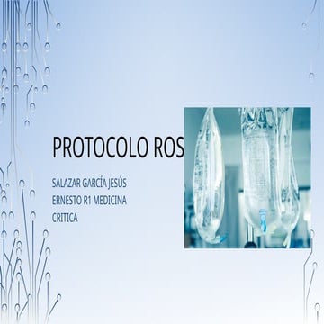 Protocolo ROSE: Manejo Integral de la Fluidoterapia en Pacientes con ...