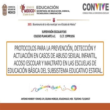 ORIENTACIONES PARA LA PREVENCIÓN, DETECCIÓN Y ACTUACIÓN EN CASOS DE ...