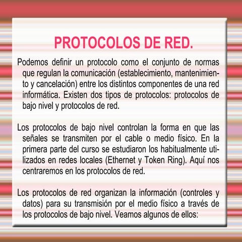 PrOtOcOlOs De ReD