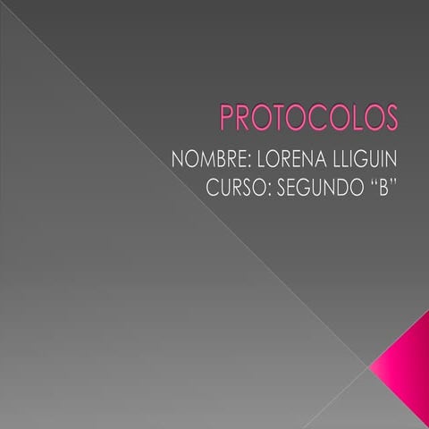 Protocolos examen 2