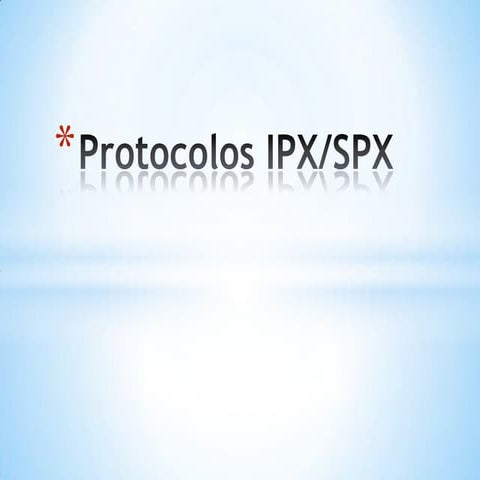 Protocolos ipx -_rita_pereira