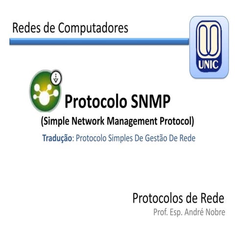 Protocolo SNMP