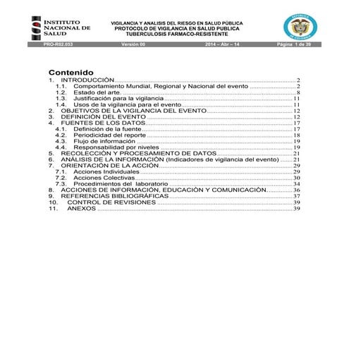 Protocolo tuberculosis farmacorresistente