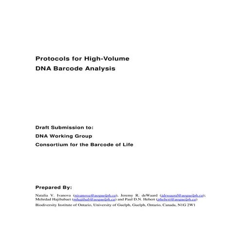 Dna extraction from blood and forensic samples | PDF