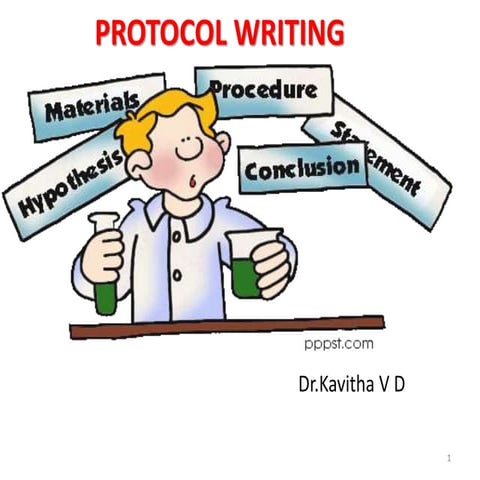 Protocol writing  