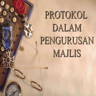 Protokol dlm pngurusan majlis