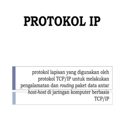 Protokol ip
