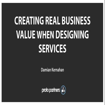 Proto Partners how to transform vision into value