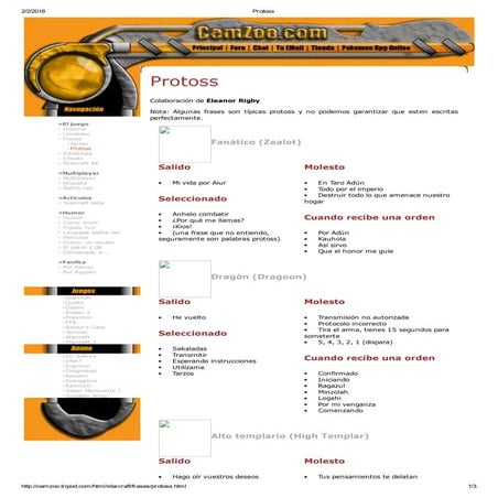 Protoss | PDF