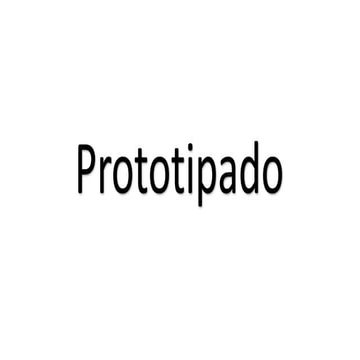 Prototipado