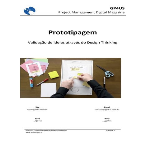 Prototipagem - Validação de ideias através de Design Thinking