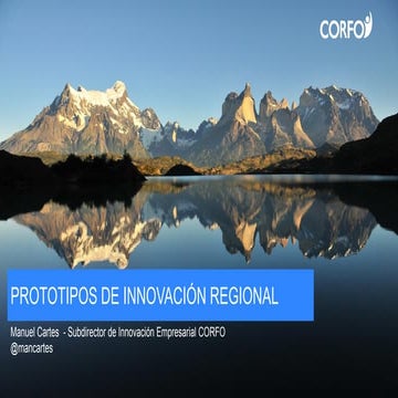 Prototipos de Innovación Regional 2016