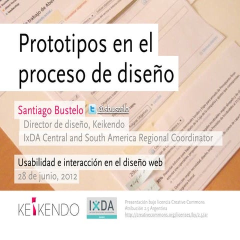 Prototipos en el proceso de diseño | PDF