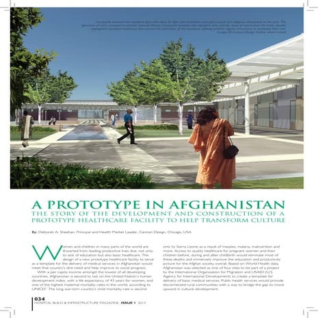 Prototype in afghanistan-Hospital Build Apr 2013