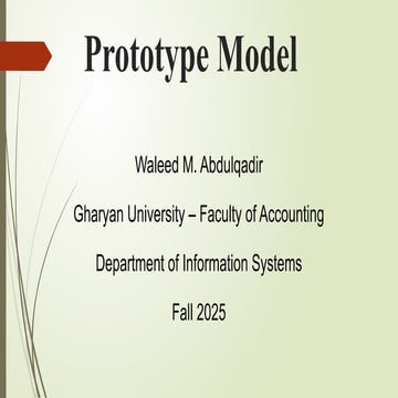 Comprehensive Overview of the Prototype Model in Software Development ...
