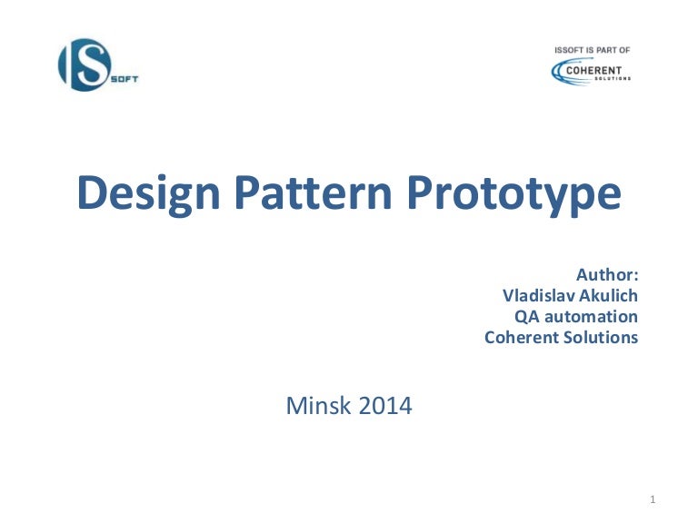 Prototype presentation