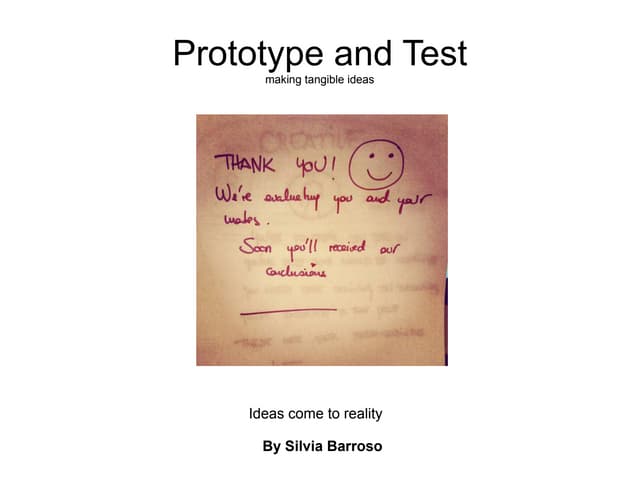 Prototype test