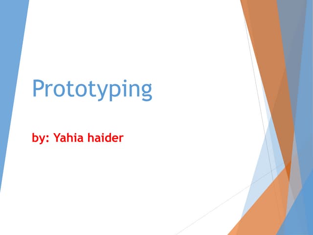 software Prototyping