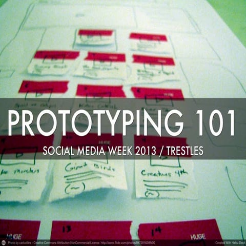 Prototyping 101