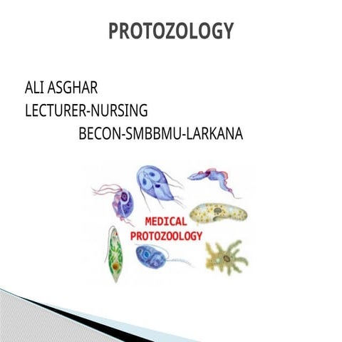 Protozology related to human body and health